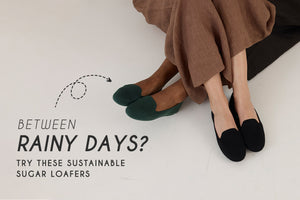 Sustainable Sugar Loafers for Rainy Days